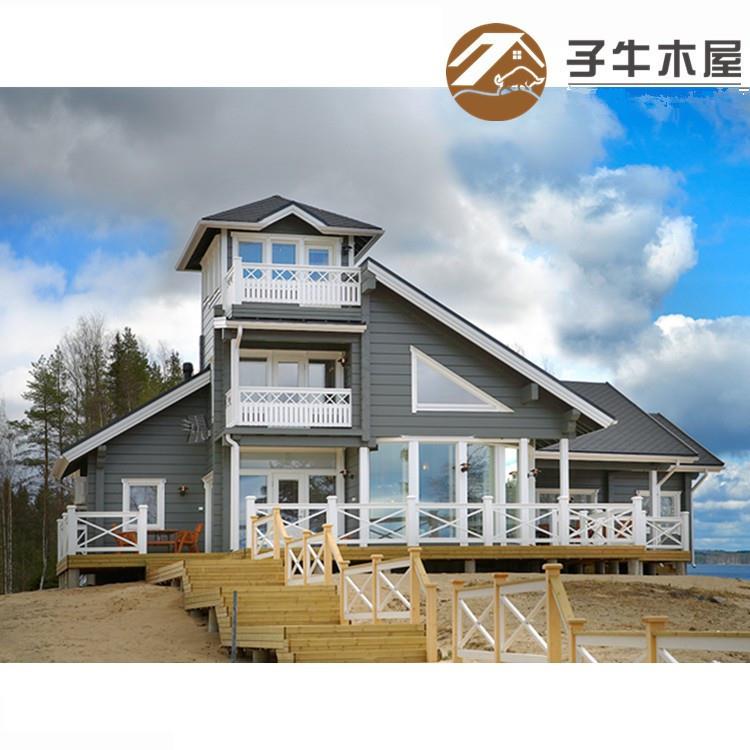 木屋制造商直销可移动二层活动房网红民宿木房子农村度假实木别墅