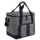 新款 大容量保温包户外野营野餐包斜跨便当包保温冷冰包保温袋