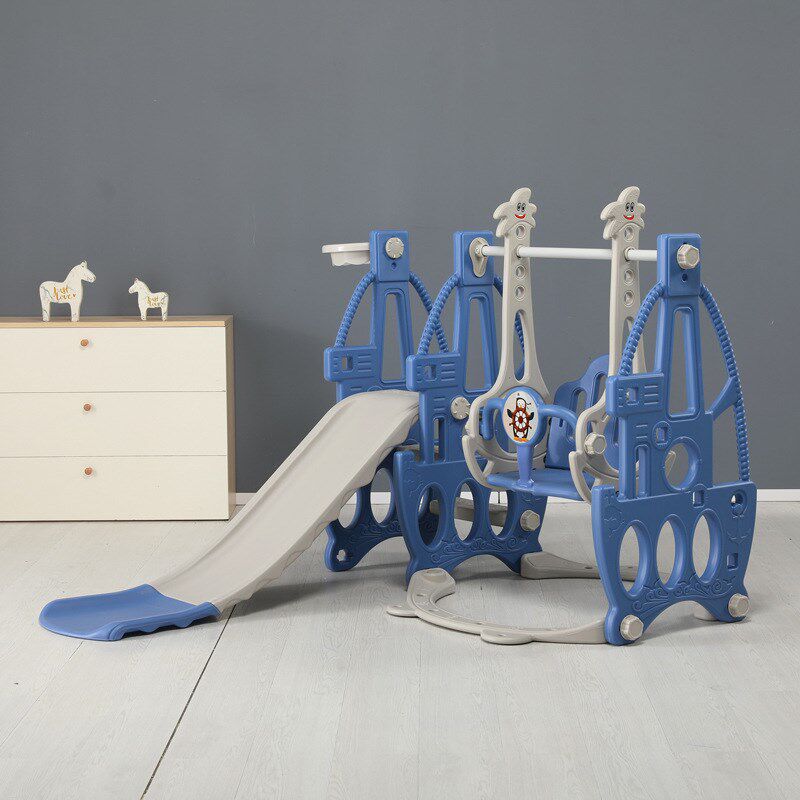滑滑梯儿童室内家用2至10岁宝宝滑梯秋千二合一家庭多功能小型