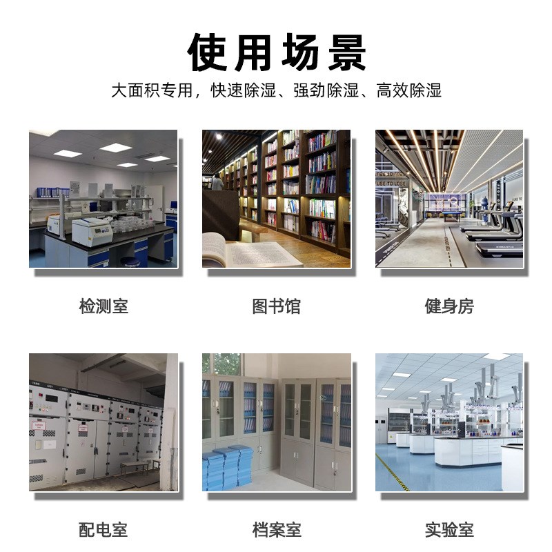 晟望工业除湿机480L大功率地下仓库抽湿器工厂车间干燥工业除湿机
