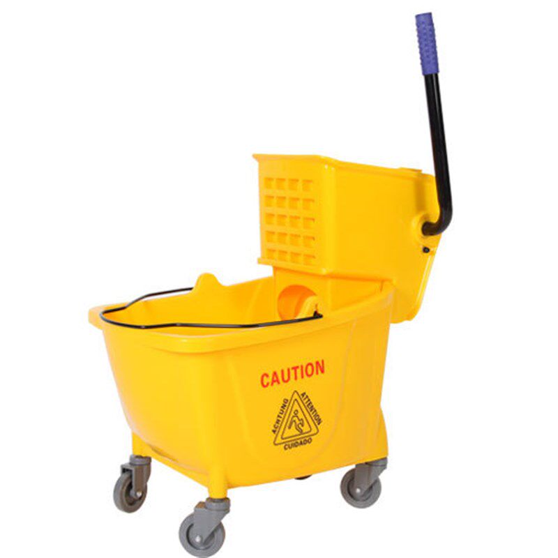加厚榨水车酒店手压式挤水桶扎水车家用单桶拖把桶清洁桶清洁新款