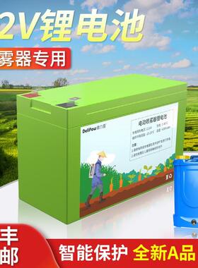 德力普(Delipow)电动喷雾器电瓶12v锂电池户外电源蓄电可农用喷农