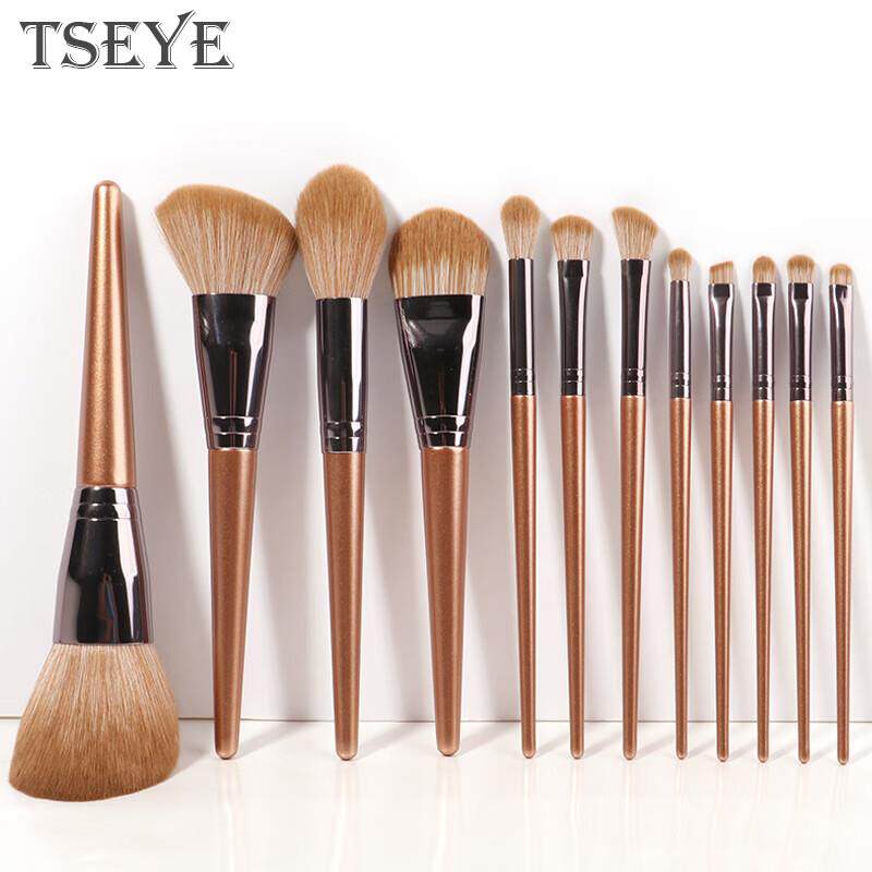 Tseye12支化妆刷子全套装