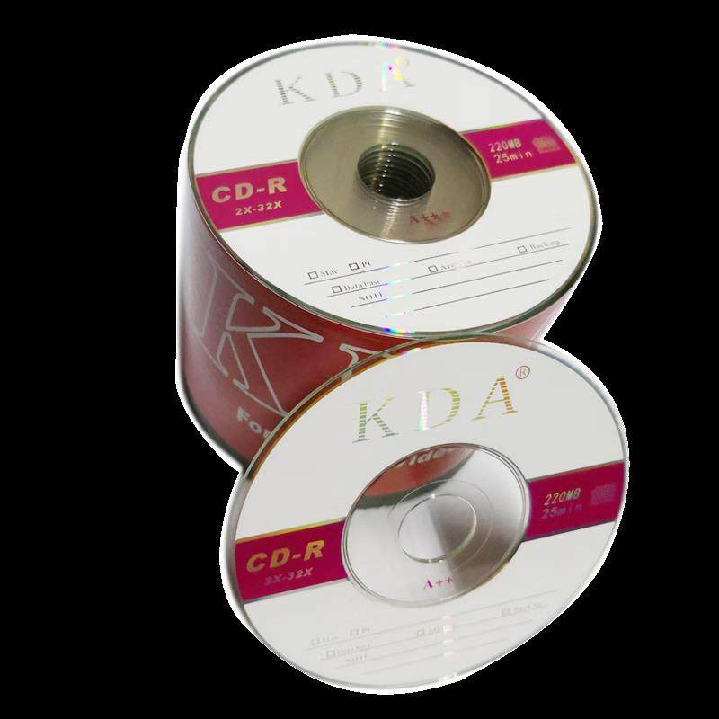 KDA 3寸 8CM 小 光盘/刻录盘 CD-R 32X 空白光碟 220MB 50片 三寸