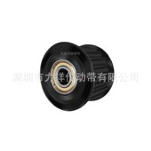 同步带轮L25齿钢黑从动齿宽21 27惰轮内孔1015172025齿形带同步轮