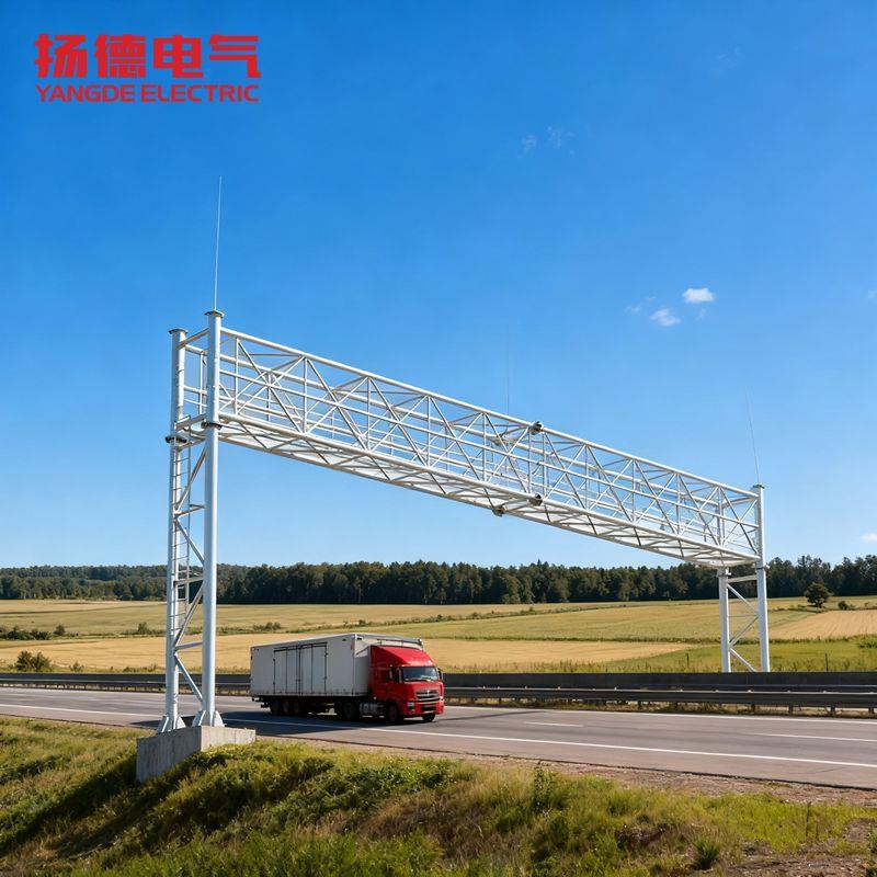 限高龙门架高速公路ETC限高架限高杆交通设施监控框架式龙门架