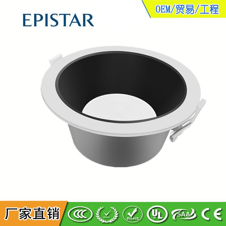 厂家直销 10W15W20W30W 深防眩筒灯 商场大堂LED筒灯