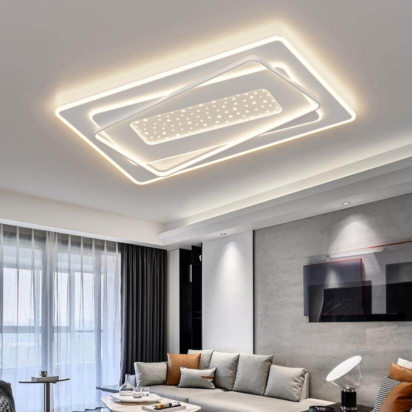 客厅灯现代简约大气led吸顶灯2023新款大灯房间主卧室灯