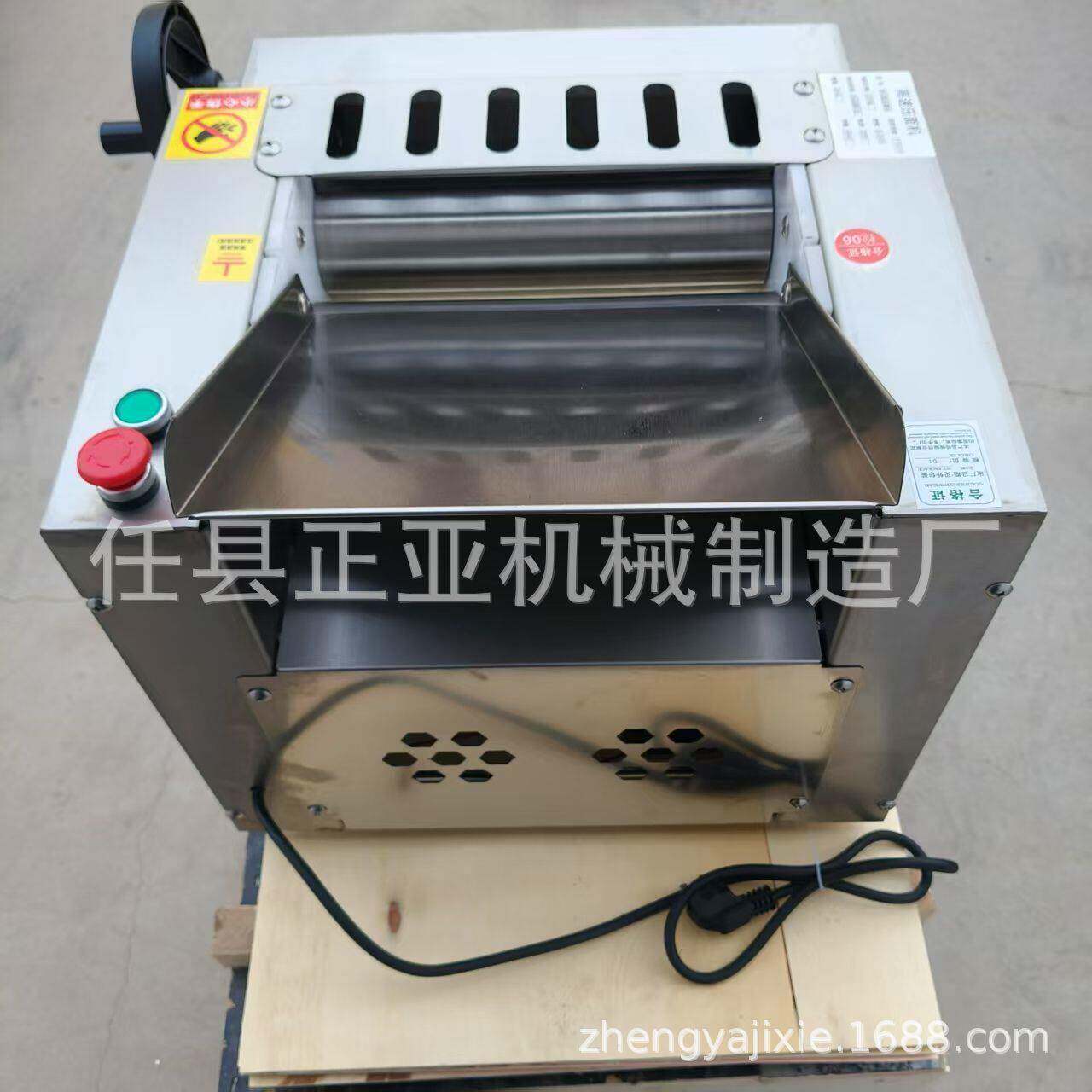 促销300型速静音压面机电动不锈钢兰州拉面面条揉面机厂家