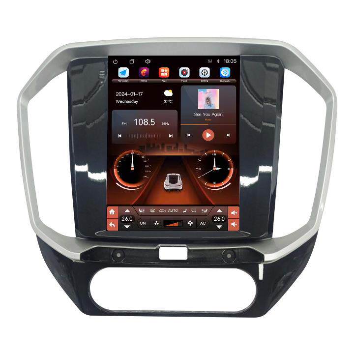 9.7寸车载DVD播放器汽车改装中控导航无线carplay 适用新驭胜S350