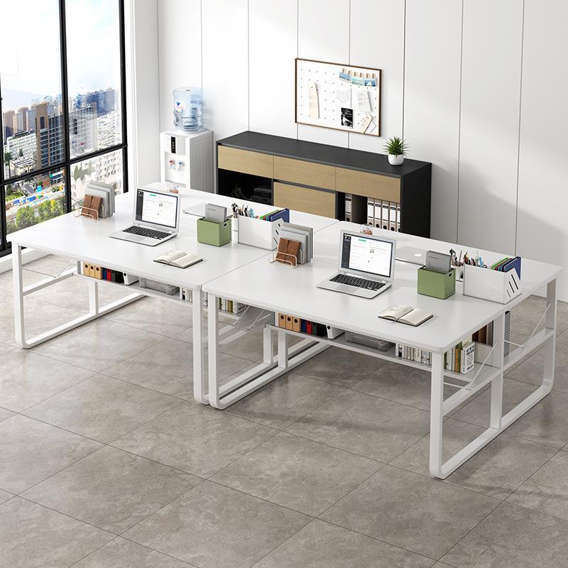 办公桌简约现代电脑桌对坐双人位学习桌书桌办公专用对面桌子2024