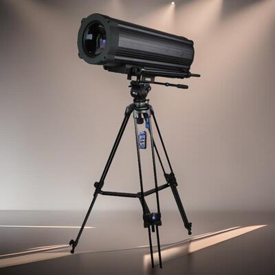 大型舞台演出远程聚光追踪DMX电子追光灯470W Follow spot light