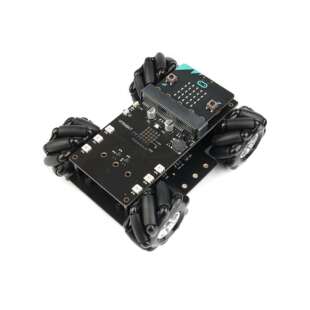 4WD麦克纳姆轮小车 omini全向轮移动 适用microbit makecode编程