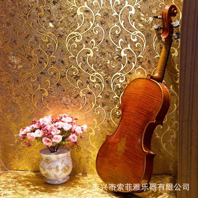 演奏级云杉欧料成人独奏小提琴