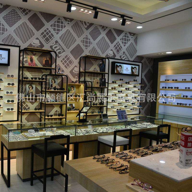 眼镜展柜台木质烤漆眼镜柜眼镜店展示柜太阳眼镜展示架货架收纳