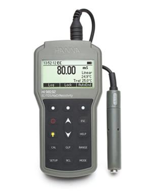 HANNA HI98192 微电脑EC-TDS-电阻率-NaCI-°C测定仪