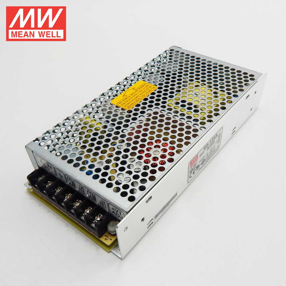 现货RD-125A/125B明纬开关电源125W双组直流输出工控 MEANWELL