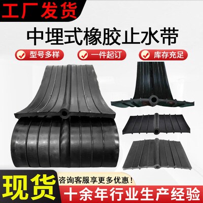 中埋式橡胶止水带 建筑桥梁施工用背贴止水带水利工程651型止水带