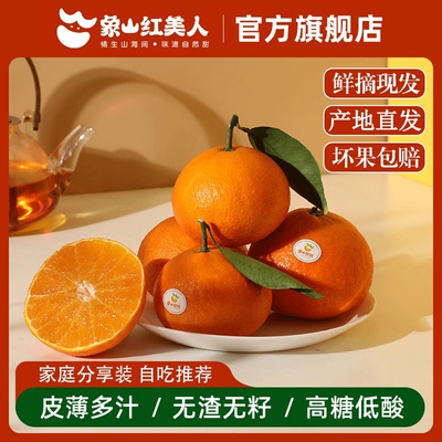 正宗象山红美人柑橘产地直发
