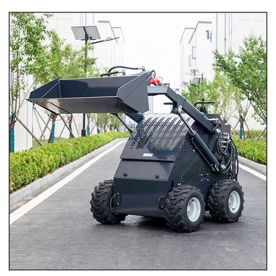 mini skid steer loader 轮式小型滑移装载机 微型小铲车 Wheeled