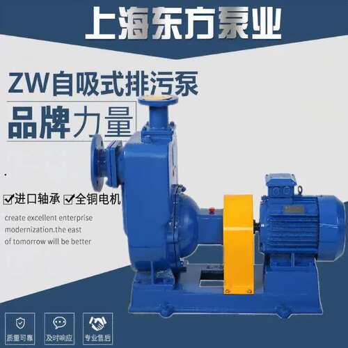 上海东方泵业 ZW40-10-20自吸式污水泵