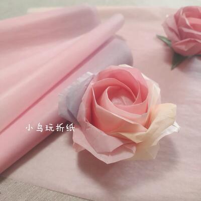 厉害了我的纸！ 超韧超美号 恬淡渐变色 复杂折纸 28cm