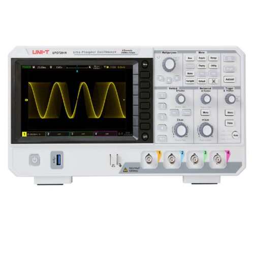 优利德UPO7104N/UPO7204N示波器4通道200MHz/100MHz数字示波器