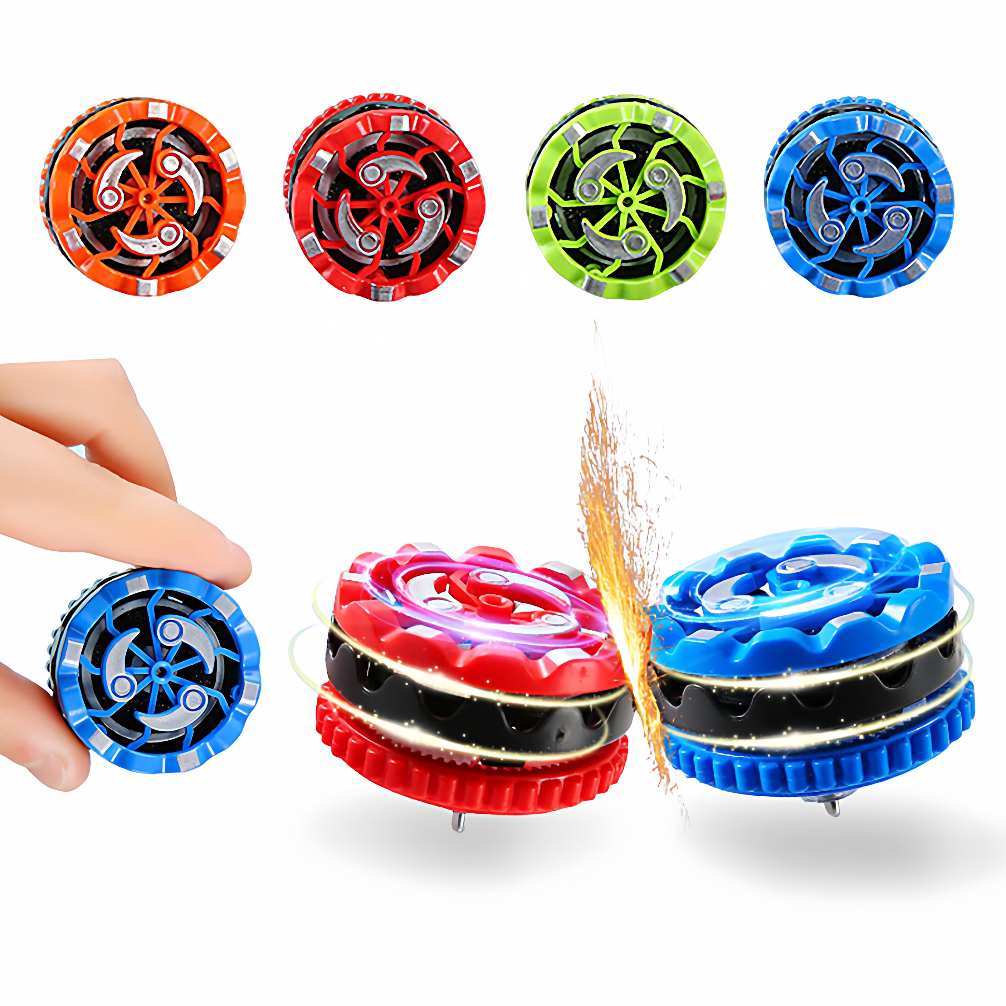 火花陀螺儿童学生男孩奖励小礼物手持烟花陀螺仪超市摆地摊小玩具