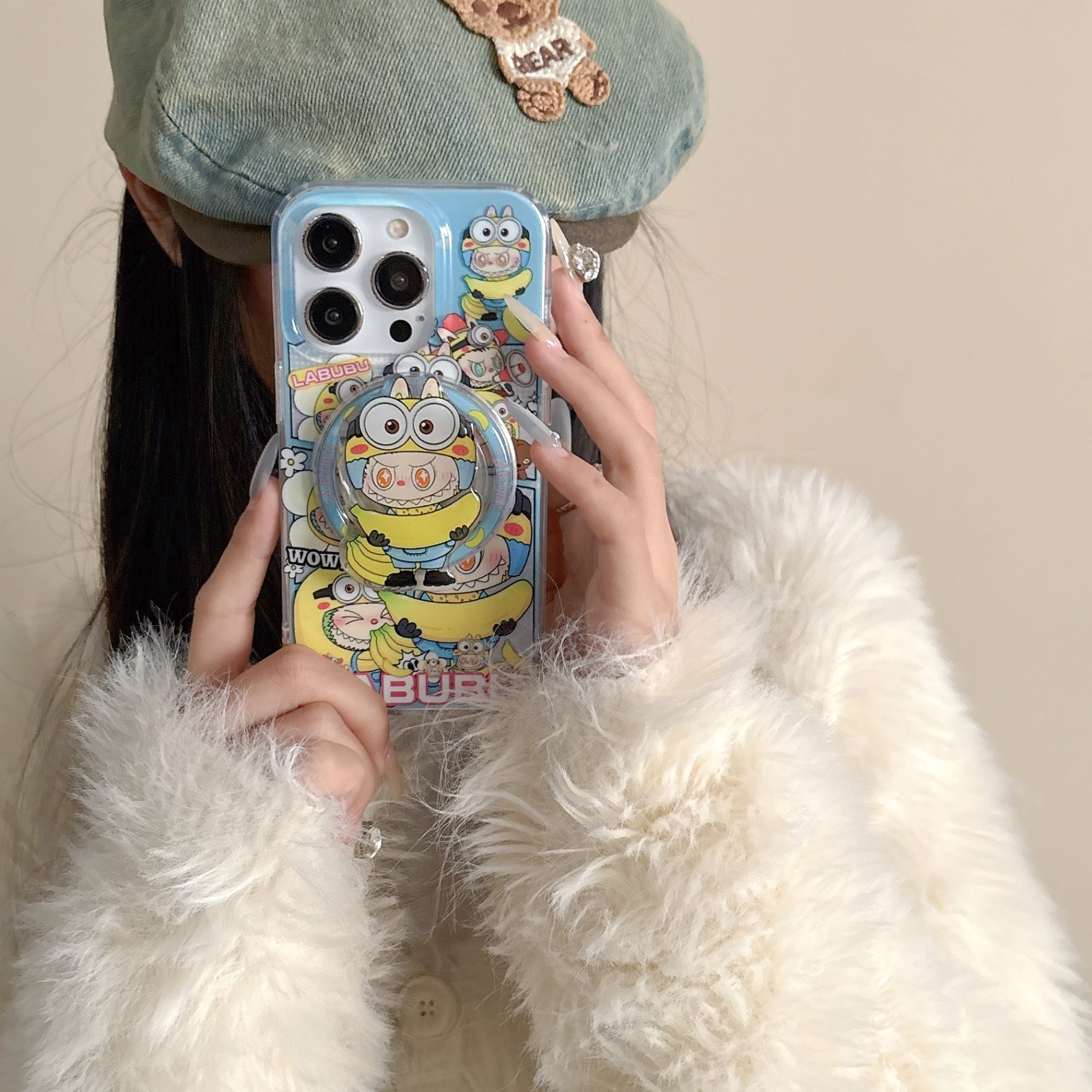 双层磁吸-小黄人拉布布