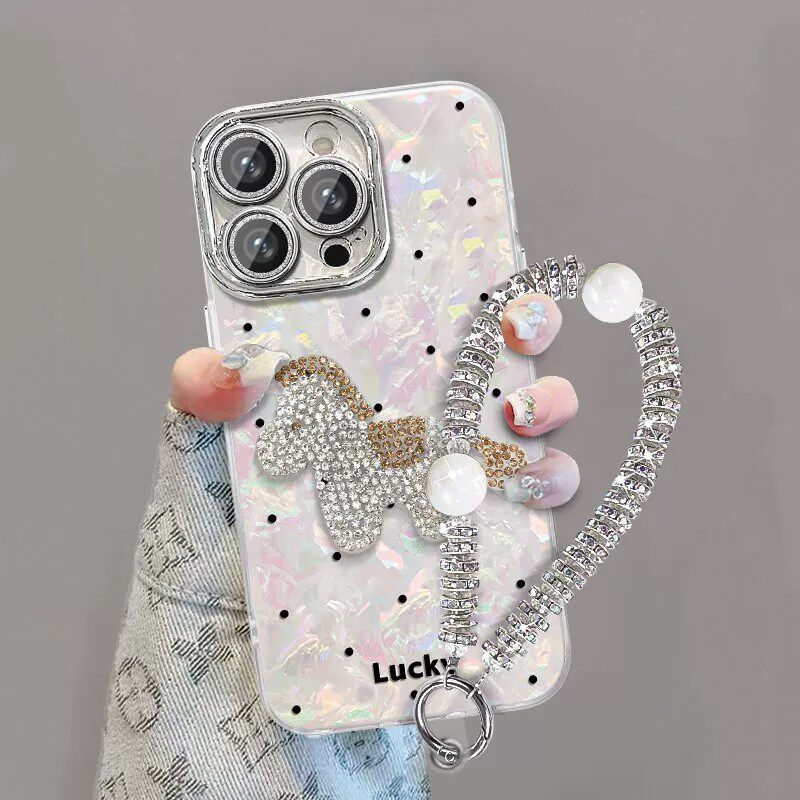 闪钻小马适用小米17promax手机壳红米K90K80PRO贝壳纹NOTE15立体套14简约xiaomi15高级感13pro镜头膜12TURBO4