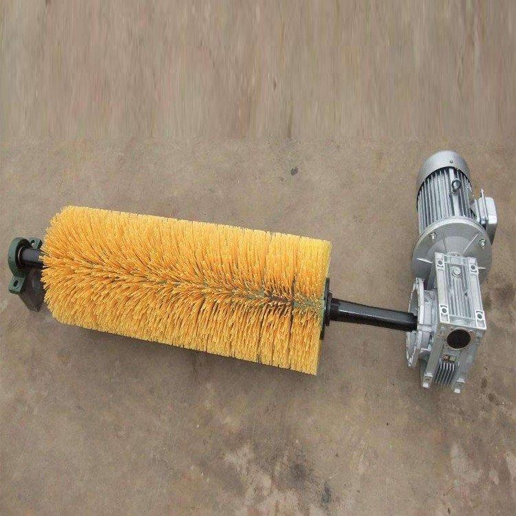 清洗机毛刷尼龙丝工业除尘清扫器毛刷辊无动力旋转式滚刷