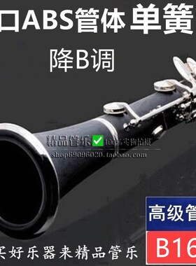 高级降B调单簧管黑管乐器 进口ACBS管体 初学 考级 专业演奏