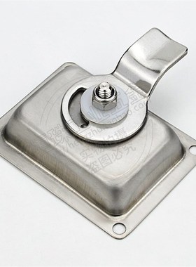 MS108 不锈钢304 面u板锁机箱机柜工业盒锁 工程机械车 发电机门