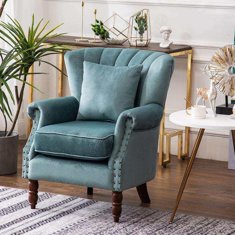 美式网红单人家用沙发欧式简约复古老虎椅皮艺小户型阳台懒人沙发,鲜花速递/花卉仿真/绿植园艺,割草机/草坪机,淘宝优惠券,粉丝福利购,淘宝优惠卷