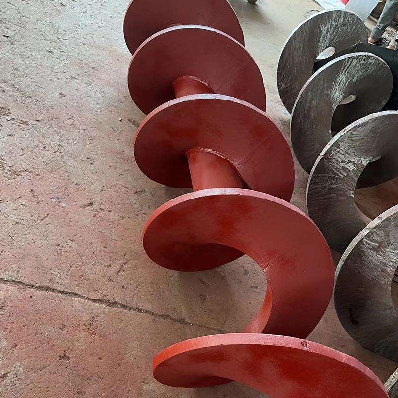 源头厂家铸造螺旋叶片浇铸绞龙无轴螺旋输送机叶片浇铸螺旋