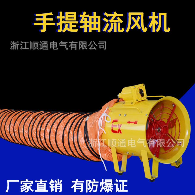 BSFT-300/250/400/500防爆轴流风机手提便携式移动排风扇380/220V
