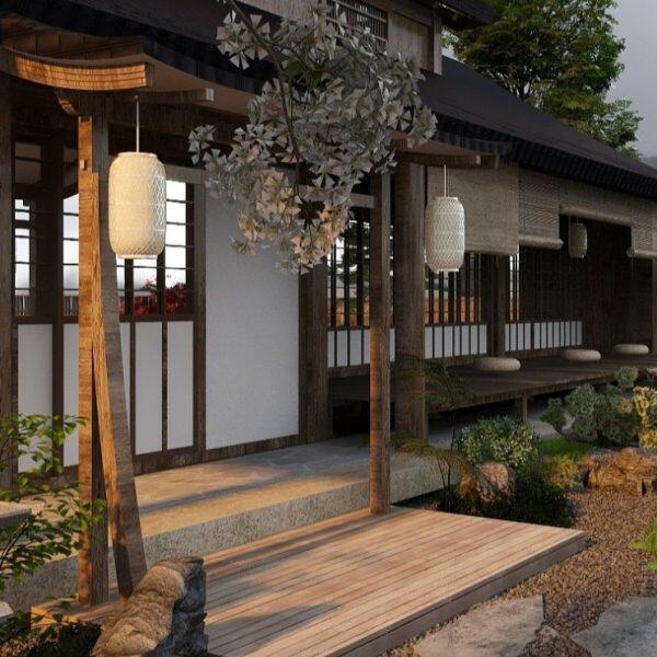 户外露天院子露台室外木地板花园阳台别墅庭院防腐碳化木定制北京