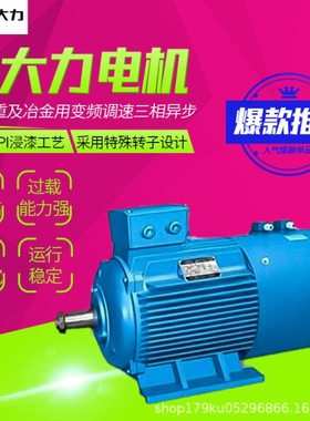 无锡新大力电机YZP系列起重及冶金用变频调速三相异步电动机22kw