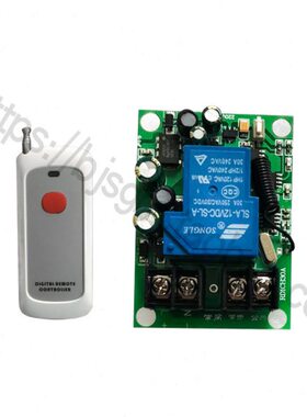 大功率DC24伏36V48V110V220V直流电机灯具马达无线遥控点动