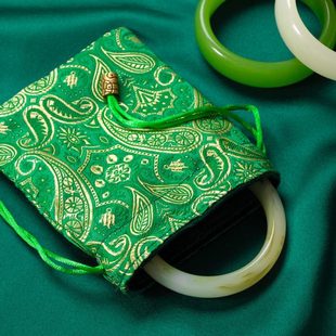 入手有质感上品美创首饰收纳袋绒布便携高端首饰袋丝绒抽绳束口袋