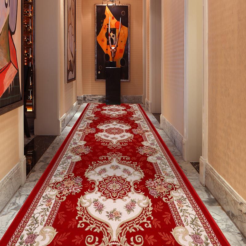 进门走廊地毯过道家用客厅飘窗床边垫子酒店卧室长条地垫防滑定制