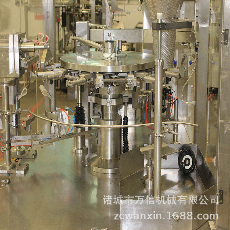 红枣给袋式自动包装机械 自动称重肉制品包装机 鲜玉米棒定量包装