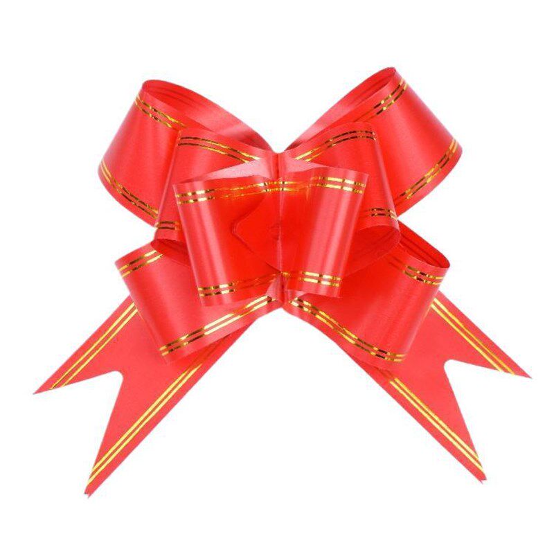 50婚车手拉花100拉花彩带蝴蝶结大号批汽车新车扎结婚庆礼品装饰