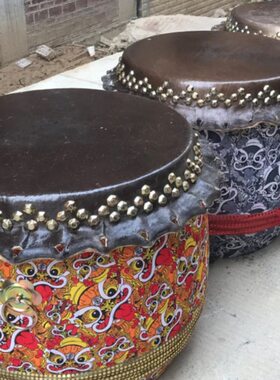 牛皮鼓醒狮鼓舞狮鼓锣鼓龙舟鼓战鼓12寸14寸16寸18寸20寸22寸24寸