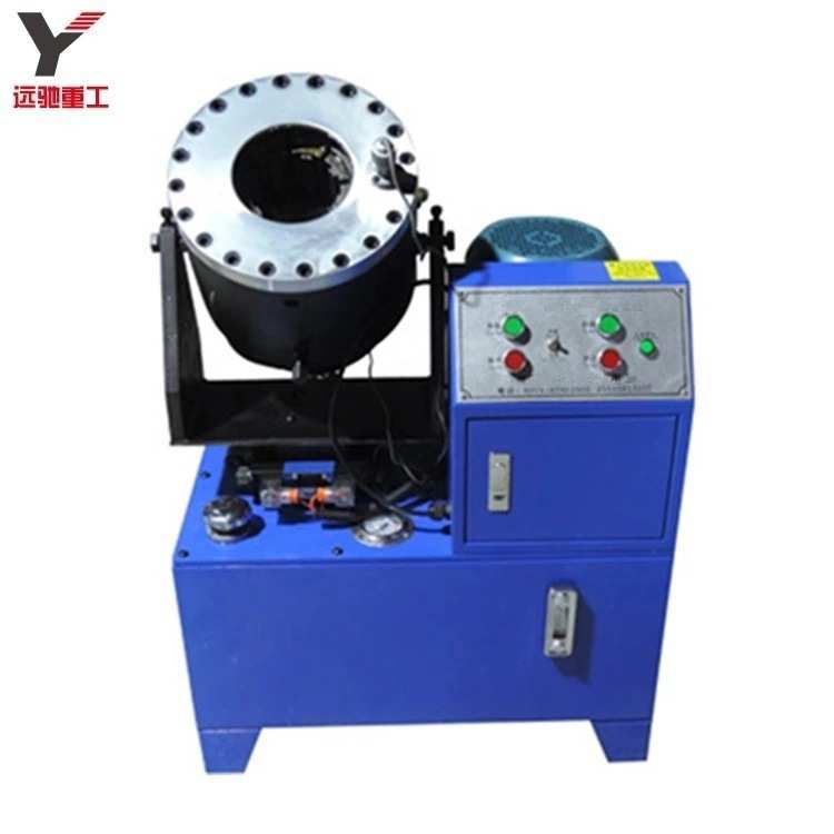 一次成型圆管缩管机 高压油管缩口机 钢管对接扣压设备