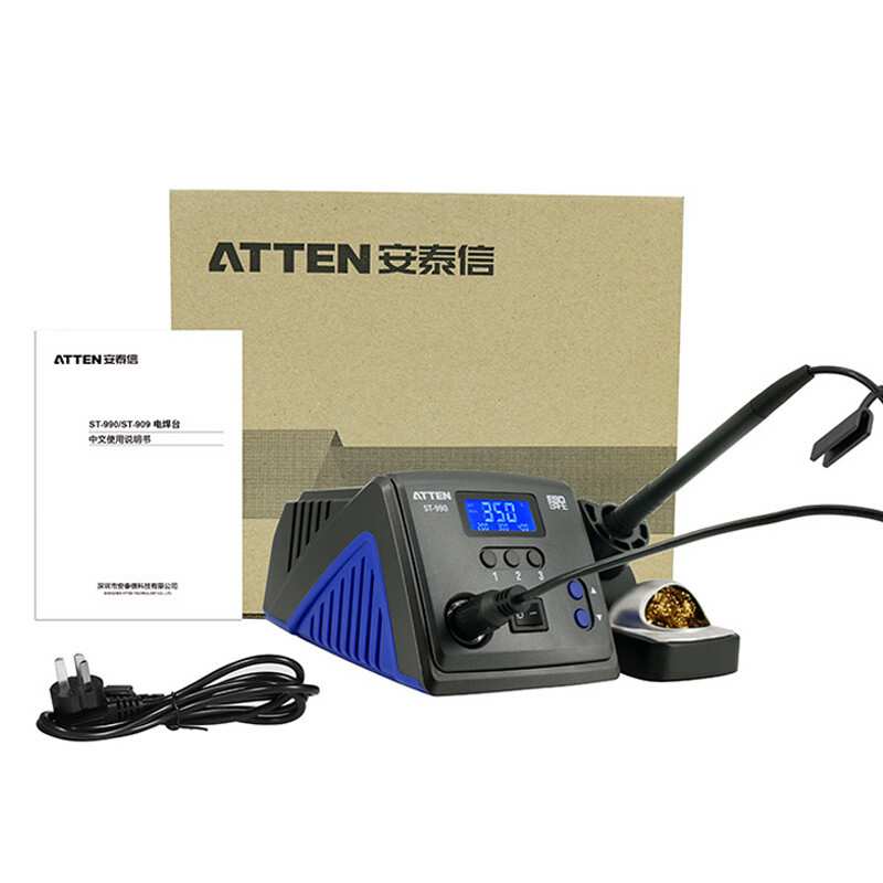 安泰信ST-990电烙铁大功率恒温可调温工业级电焊台维修焊接防静电