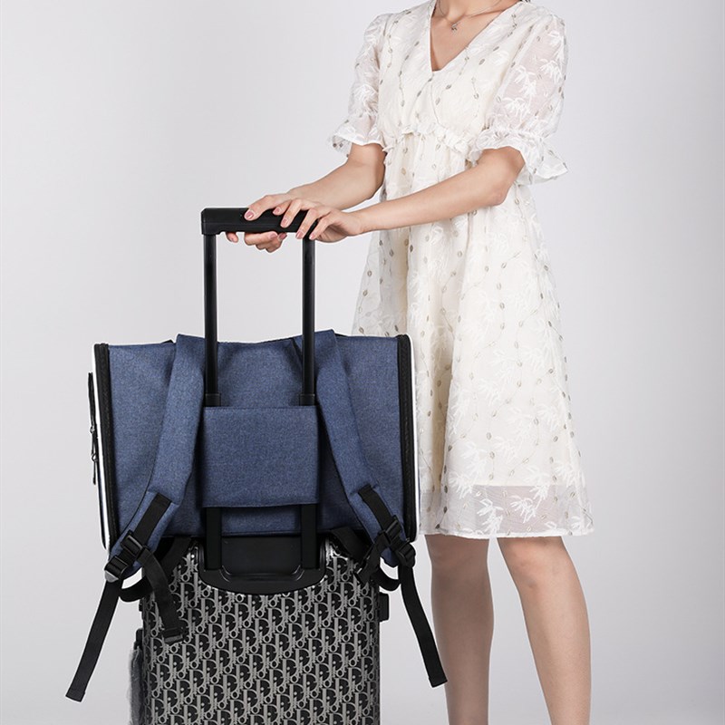 宠物背狗包外出可携式双肩揹包小型犬猫包大容量两只装大号20斤泰