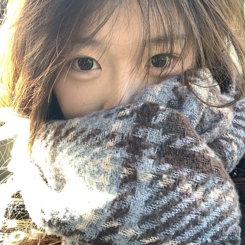 新款格子蓝咖围巾女冬季r加厚韩系保暖百搭软糯学生情侣披肩女围