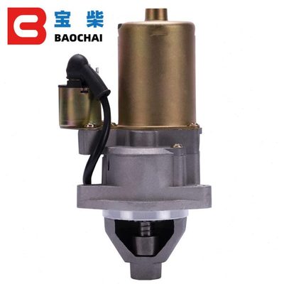 12V汽油发电机电启动改装启动马达QDJ112永磁起动机182F188FKG390