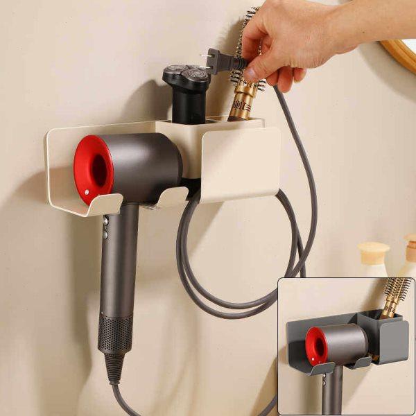 免打孔太空铝吹风机架吹风机置物架壁挂风筒架卫生间放置架收纳盒,家庭/个人清洁工具,吹风机置物架,淘宝优惠券,粉丝福利购,淘宝优惠卷